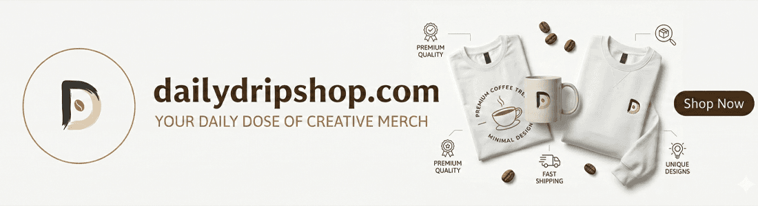 Banner for Daily Drip Shop